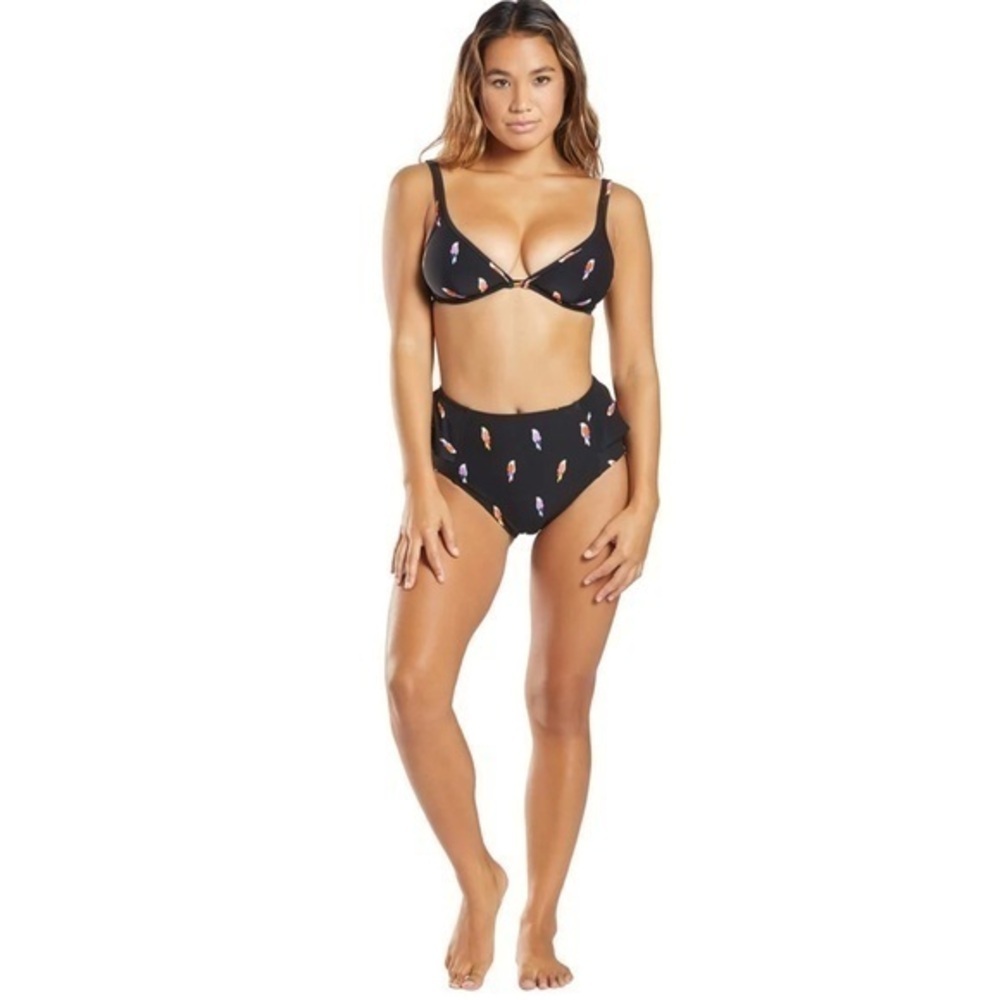 kate spade  Flock Party Printed Bikini